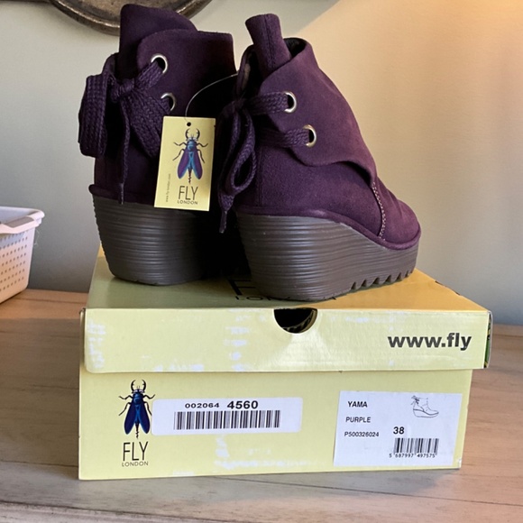 FLY London Shoes “Yama” New! 7.5 - Picture 2 of 4
